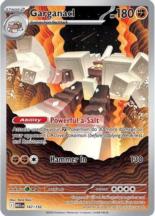 Garganacl 147/132 - Holofoil ME01 Mega Evolution