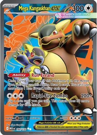 Mega Kangaskhan ex 164/132 - Holofoil ME01 Mega Evolution