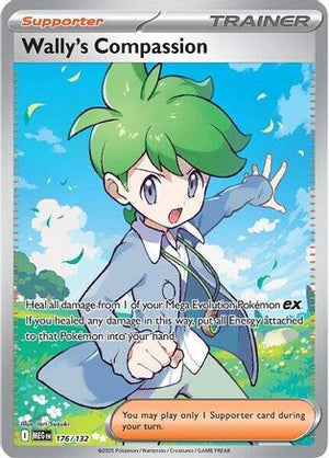 Wally's Compassion (176/132) [Mega Evolutions: Base Set]