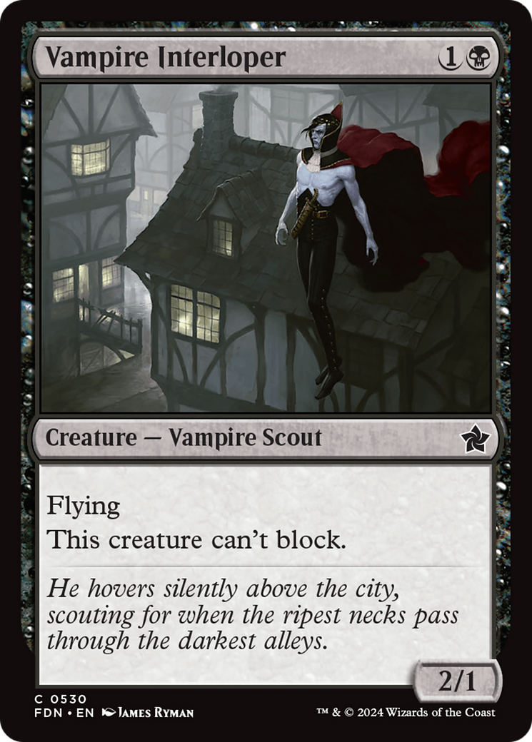 Vampire Interloper (FDN-530)  - Foundations