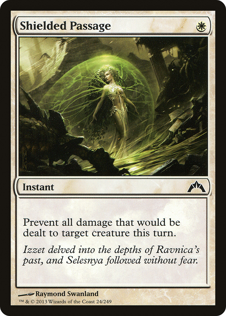 Shielded Passage (GTC-024)  - Gatecrash