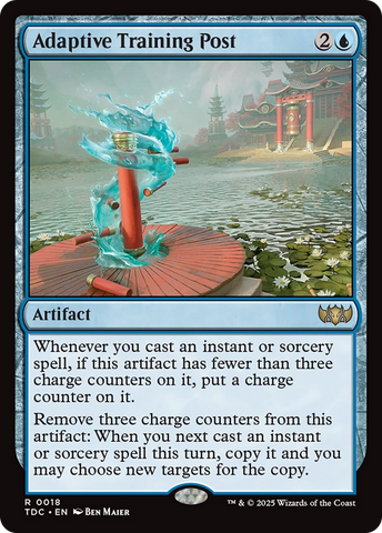 Adaptive Training Post (TDC-018)  - Commander: Tarkir: Dragonstorm