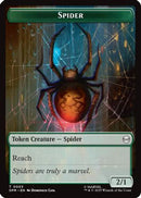 Spider // Food Double-Sided Token (SPM-3 // 5) - Marvel's Spider-Man Foil