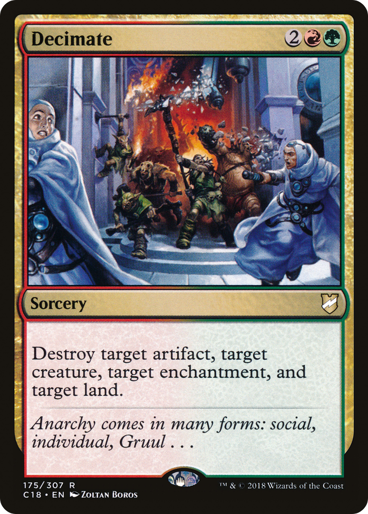 Decimate (C18-175)  - Commander 2018