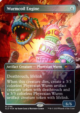 Wurmcoil Engine (2196) (Rainbow Foil) (SLD-2196)  Foil - Secret Lair Drop Series