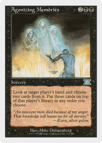 Agonizing Memories (6ED-111)  - Classic Sixth Edition