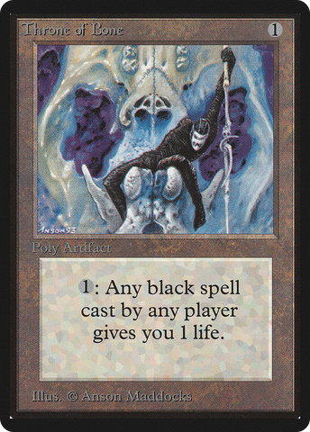 Throne of Bone (LEB-)  - Limited Edition Beta