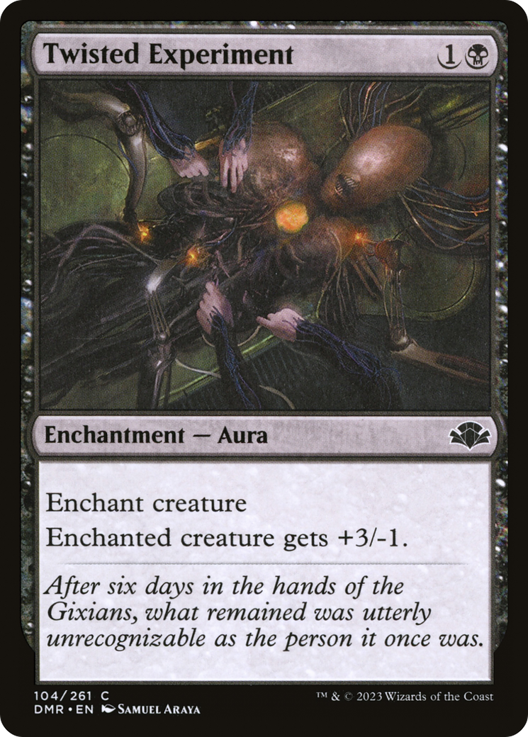 Twisted Experiment (DMR-104)  Foil - Dominaria Remastered