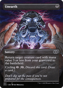 Unearth (Borderless) (2X2-357)  Foil - Double Masters 2022