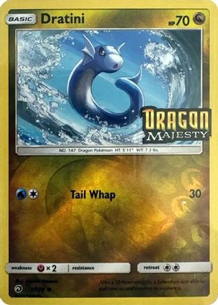 Dratini 035/70  - Reverse Holofoil Miscellaneous Cards & Products - Common