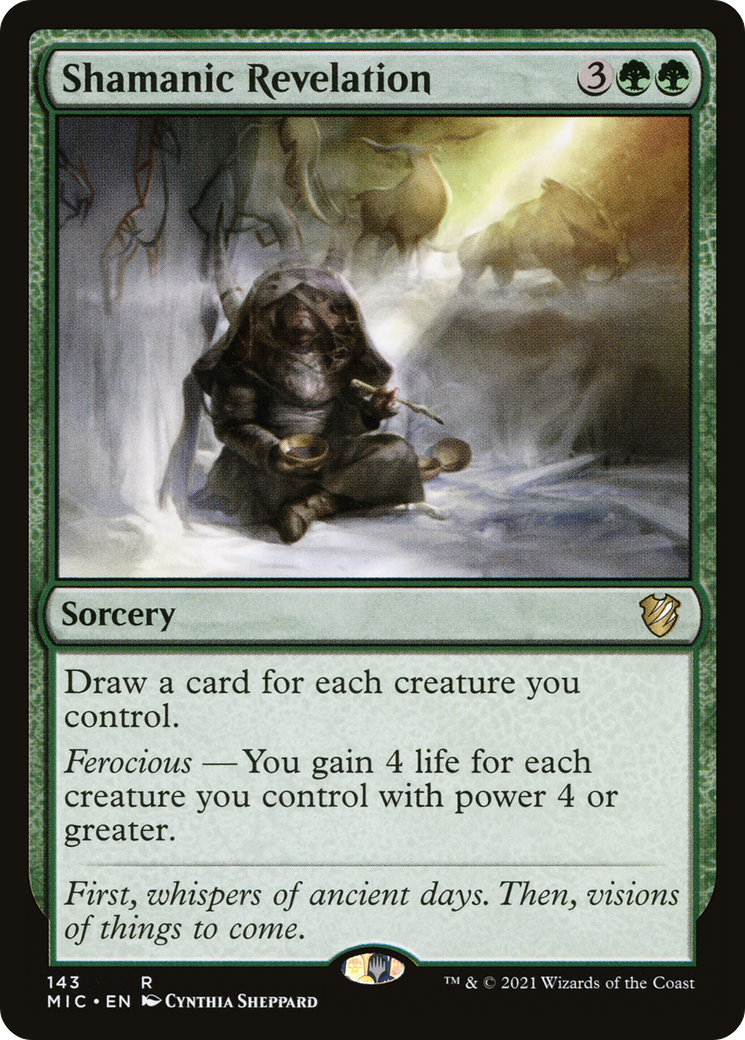 Shamanic Revelation (MIC-143)  - Midnight Hunt Commander