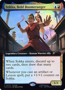 Sokka, Bold Boomeranger (Extended Art) (MEDIA-004)  Foil - Media Promos