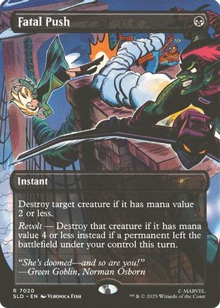 Fatal Push (7020) (SLD-7020)  - Secret Lair Drop Series