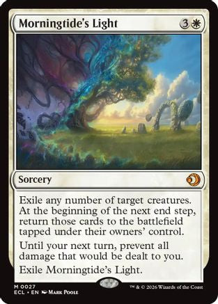 Morningtide's Light (ECL-027)  Foil - Lorwyn Eclipsed