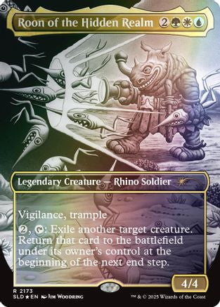Roon of the Hidden Realm (Rainbow Foil) (SLD-2173) - Secret Lair Drop Series Foil