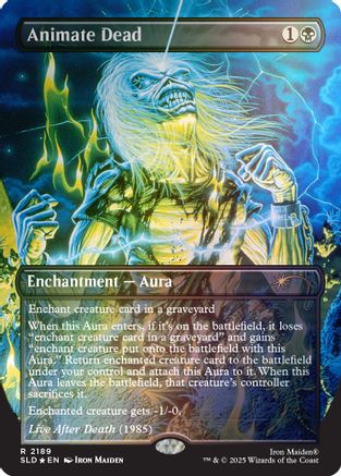 Animate Dead (Rainbow Foil) (SLD-2189)  Foil - Secret Lair Drop Series