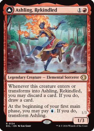 Ashling, Rekindled (ECL-124)  - Lorwyn Eclipsed