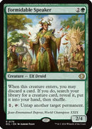 Formidable Speaker (ECL-176)  Foil - Lorwyn Eclipsed