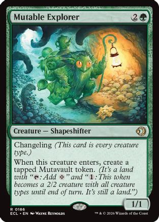 Mutable Explorer (ECL-186)  Foil - Lorwyn Eclipsed