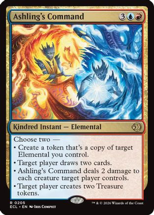 Ashling's Command (ECL-205)  - Lorwyn Eclipsed