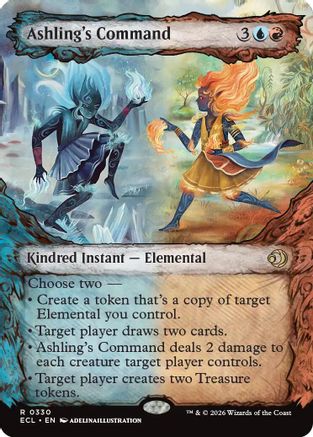 Ashling's Command (Showcase) (ECL-330)  - Lorwyn Eclipsed