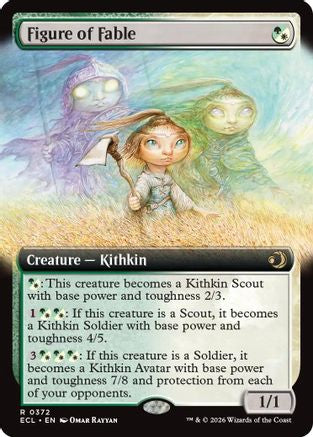 Figure of Fable (Extended Art) (ECL-372)  - Lorwyn Eclipsed