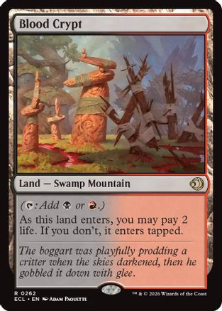 Blood Crypt (ECL-262)  - Lorwyn Eclipsed