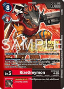RizeGreymon (Judge Pack 2025 Wave 2) (BT22-012) - Cyber Eden Foil