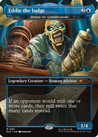 Eddie the Judge - Bruvac the Grandiloquent (SLD-2181)  - Secret Lair Drop Series