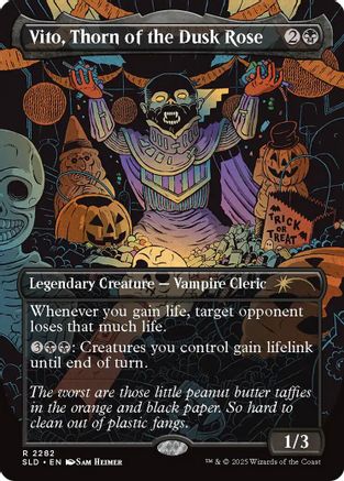 Vito, Thorn of the Dusk Rose (SLD-2282)  - Secret Lair Drop Series