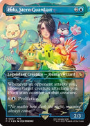 Lulu, Stern Guardian (Borderless) (Chocobo Track Foil) (FIC-467)  Foil - Commander: FINAL FANTASY