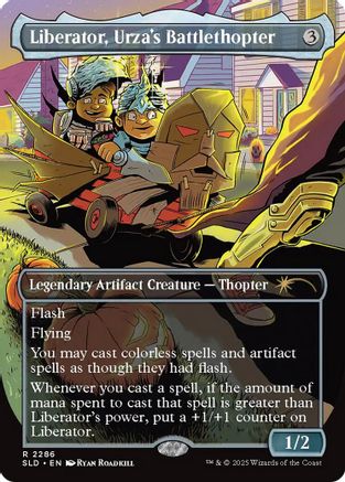 Liberator, Urza's Battlethopter (SLD-2286)  - Secret Lair Drop Series