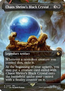 Chaos Shrine's Black Crystal (Borderless) (FIC-445)  - Commander: FINAL FANTASY