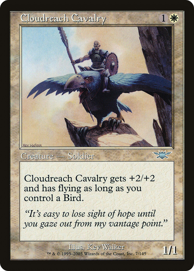 Cloudreach Cavalry (LGN-007)  Foil - Legions