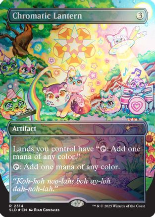 Chromatic Lantern (2314) (Rainbow Foil) (SLD-2314)  Foil - Secret Lair Drop Series