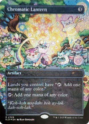 Chromatic Lantern (2329) (Confetti Foil) (SLD-2329) - Secret Lair Drop Series Foil