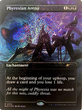 Phyrexian Arena (Confetti Foil) (SLD-2333)  Foil - Secret Lair Drop Series