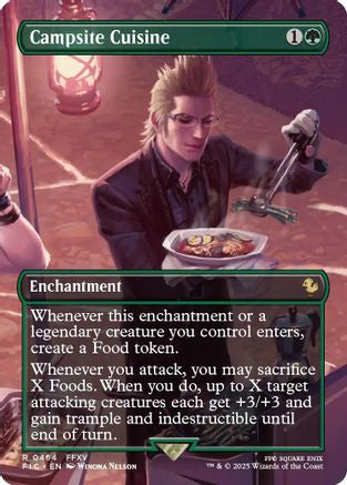 Campsite Cuisine (Borderless) (FIC-464)  - Commander: FINAL FANTASY