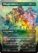 A Realm Reborn (Borderless) (Chocobo Track Foil) (FIN-566)  Foil - FINAL FANTASY