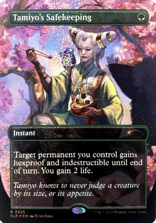 Tamiyo's Safekeeping (Confetti Foil) (SLD-2335) - Secret Lair Drop Series Foil
