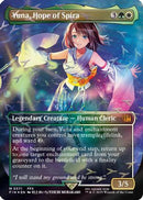 Yuna, Hope of Spira (Borderless) (Chocobo Track Foil) (FIN-571) - FINAL FANTASY Foil