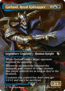 Garland, Royal Kidnapper (Borderless) (FIC-442) - Commander: FINAL FANTASY Foil