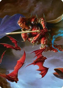 The Destined Warrior Scene Art Card (ASFIN-002) - Art Series: FINAL FANTASY