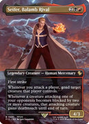 Seifer, Balamb Rival (Borderless) (FIC-451)  Foil - Commander: FINAL FANTASY