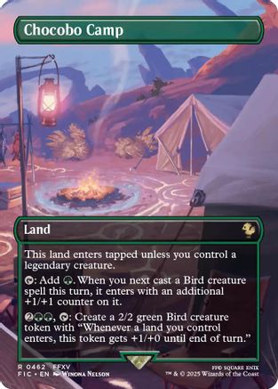 Chocobo Camp (Borderless) (FIC-462) - Commander: FINAL FANTASY