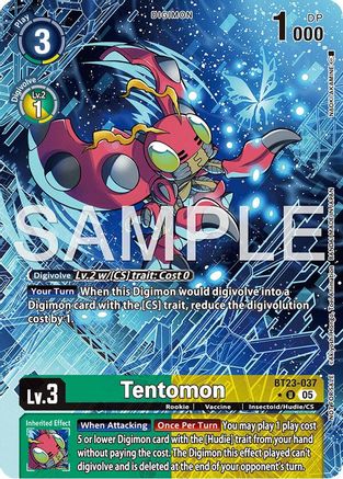 Tentomon (Hacker's Slumber Box Promotion Pack) (BT23-037) - Hackers' Slumber