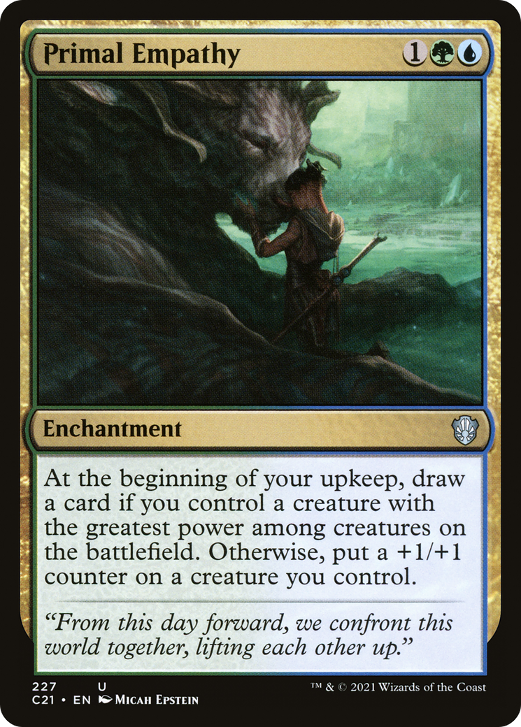 Primal Empathy (C21-227)  - Commander 2021