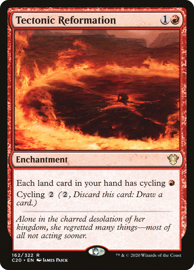 Tectonic Reformation (C20-162)  - Commander 2020