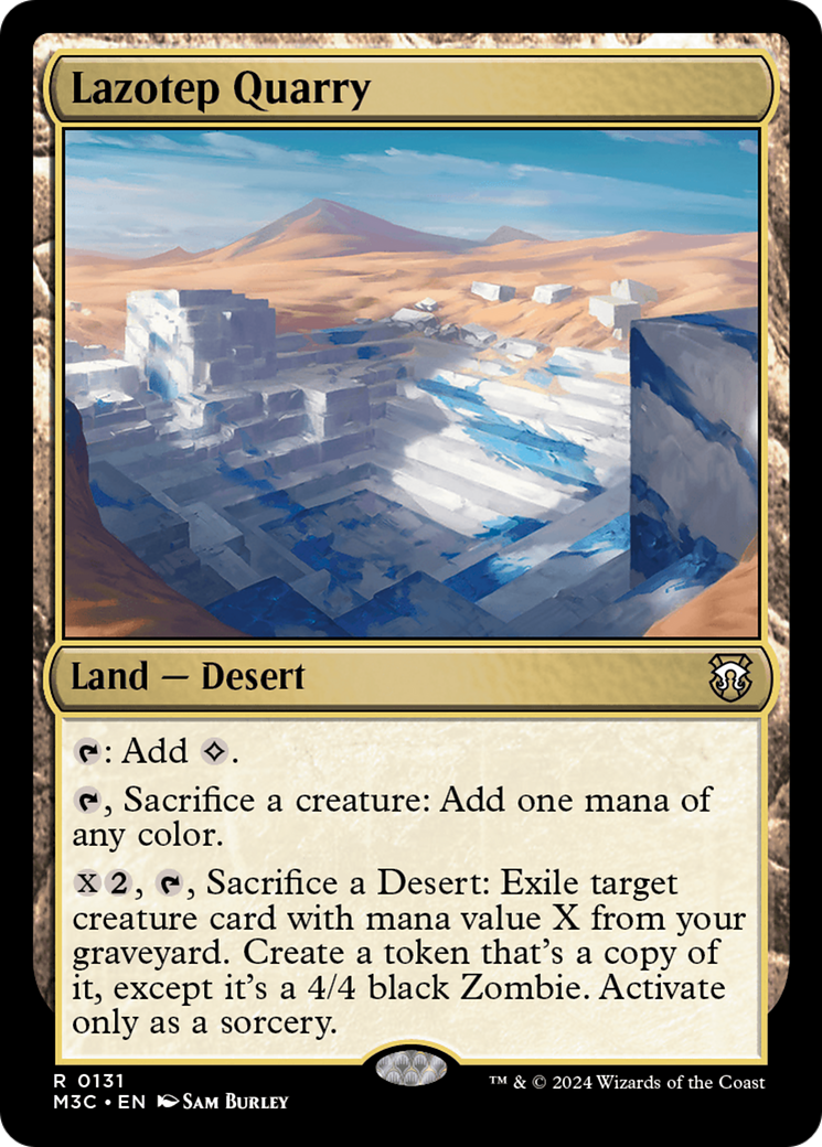 Lazotep Quarry (M3C-131)  - Modern Horizons 3 Commander