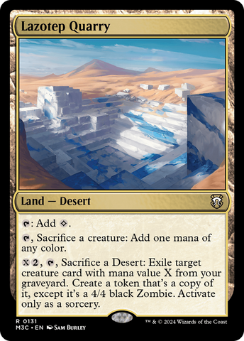 Lazotep Quarry (M3C-131)  - Modern Horizons 3 Commander